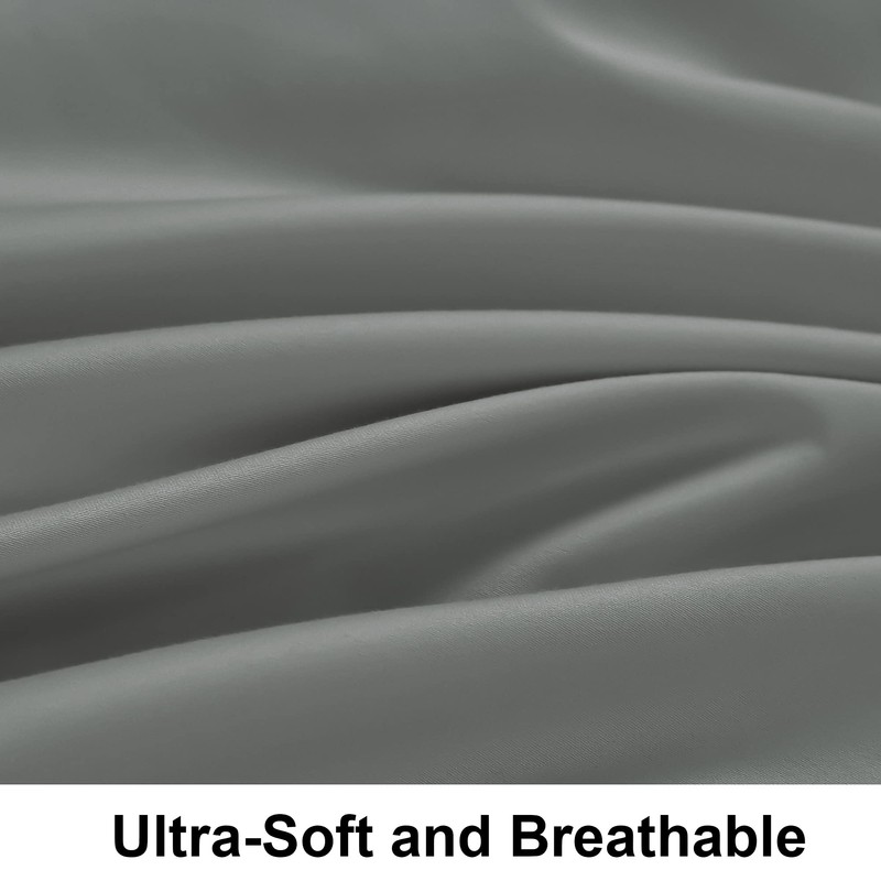 NTBAY 500 Thread Count 100% Egyptian Cotton Single Fitted Sheet,