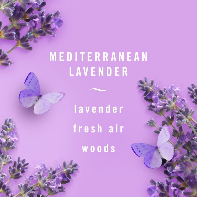 Febreze Air Freshener Spray, Odor-Fighting Room Spray, Mediterranean Lavender Scent,