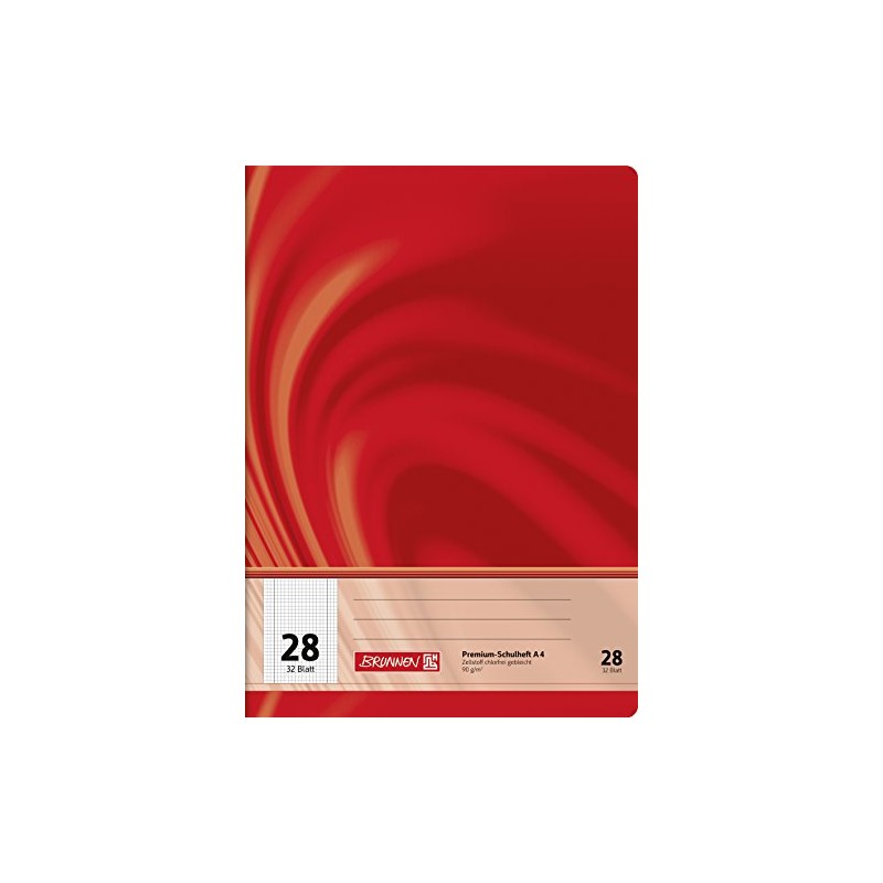 Brunnen Vivendi 104442802 School Notebook A4 (5 mm Squared with