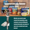 Industrial Can Opener for Big Cans,Commercial Can Opener Manual Table,Heavy