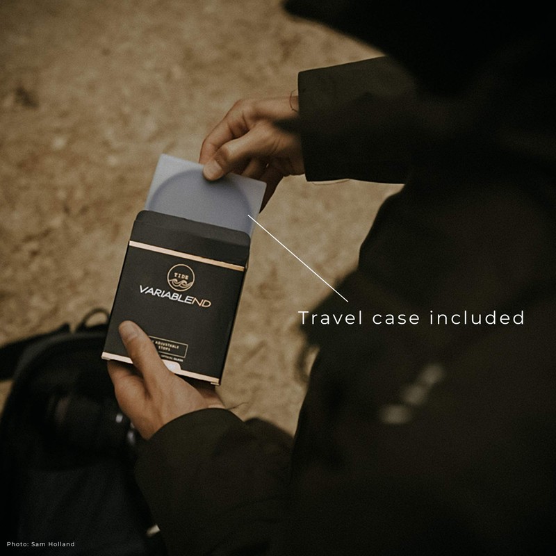 Tide Optics 58mm Variable ND Filter (ND2 - ND400) Circular