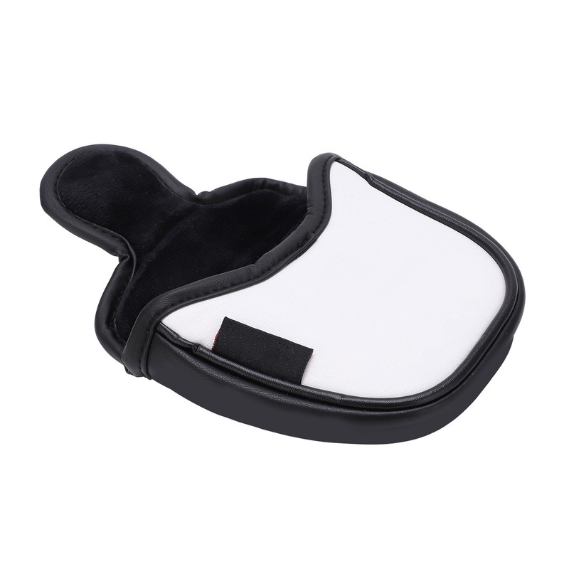 PU Leather Golf Putter Head Covers with Magnetic Closure Waterproof
