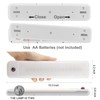 BIGMONAT Battery Operated Under Cabinet Lighting with Remote, Wireless Color