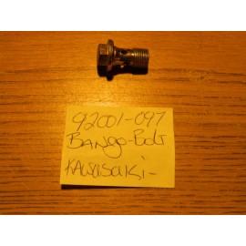 KAWASAKI NOS OEM BANJO BOLT 92001-097 BIG HORN BISON KD KE KS 70-79