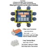 Sucre Auxiliary ® 24A 450V 8 Way Large Box IP68