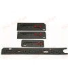 GM 2023-2024 GMC Canyon AT4 Emblems in Matte Black Red