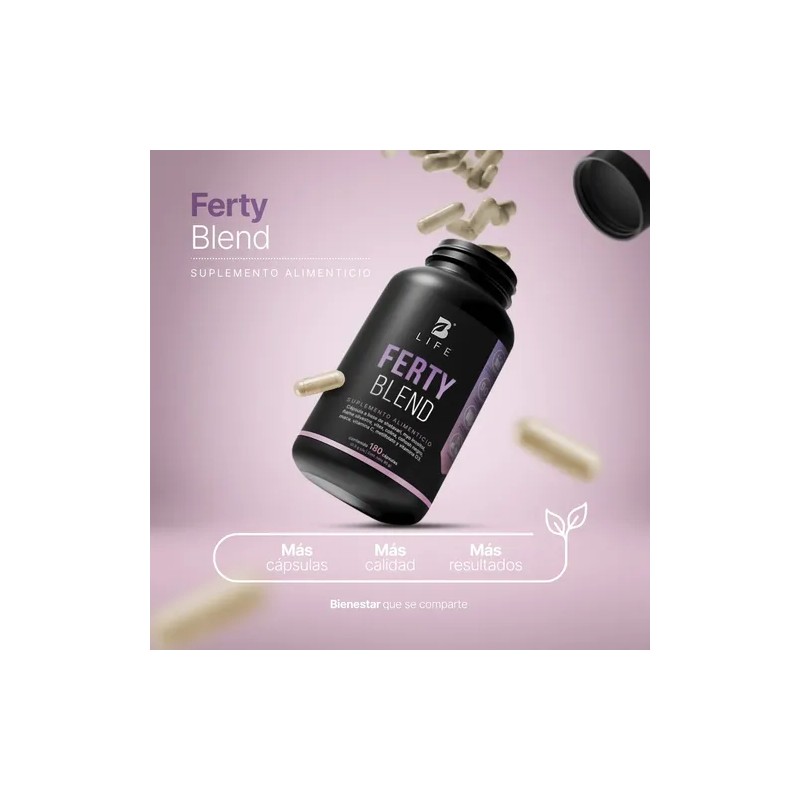Complejo Myo Inositol, Shatavari 180cáps Ferty Blend. B Life