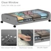 HHWRT Under Bed Storage Containers Wheels, Under Beds Storages Organizer,