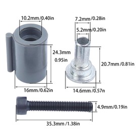 Atunee Felling Dog Spike Chain Catcher Kit Fit for Husqvarna 362 365 371 372 371XP 372XP Chainsaw Parts Replace 503719701