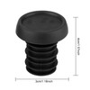 JINDI Bicycle Handlebar End Plugs Rubber 1 Pair Elastic Universal