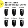 Rhinestone ND-0189-R03-LG-2.0 Nail Parts, Nail Decoration, Light Green, Approx. 0.08