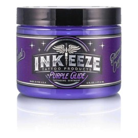 Crema Para El Cuidado Del Tatuaje Purple Glide 6 Oz