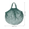 MECCANIXITY Cotton Mesh Bag, 15x13.8" Reusable Washable Mesh Net String