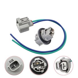 Zieichy 2 Set of Turn Signal Socket and Connector Pigtail Compatible with Toyota 4Runner 2003-2005，Replace 90075-60028, 81150-04270