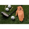 3 Stück Cabretta Leder Herren Golfhandschuhe für alle Wetterbedingungen Soft