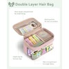 Travel Makeup Organizer, Compact Lightweight Accessory for Travel and Daily