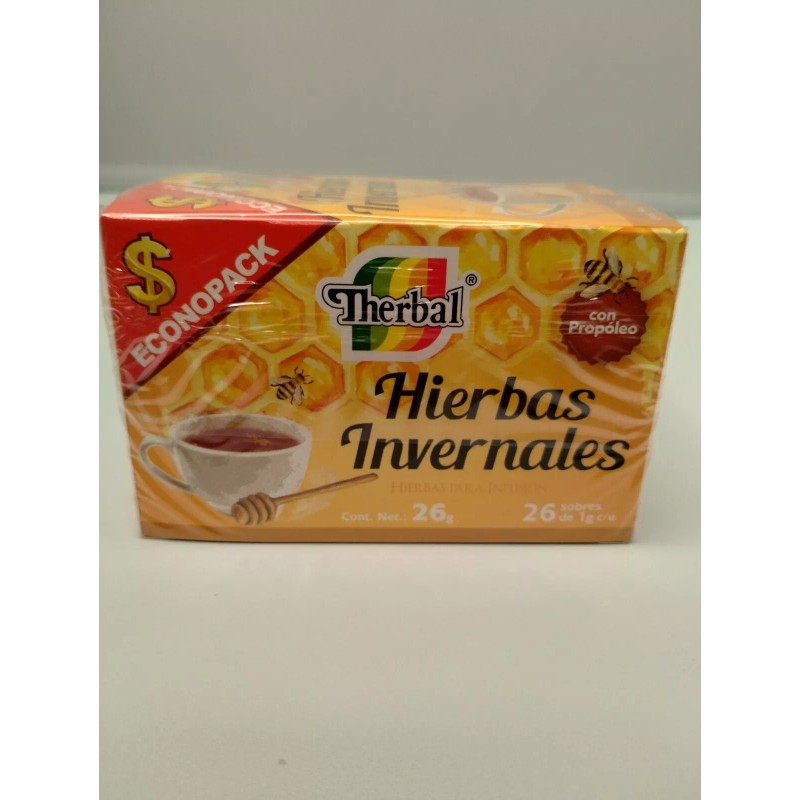 Therbal TE DE HIERBAS INVERNALES CON PROPOLEO 52 SOBRES POR