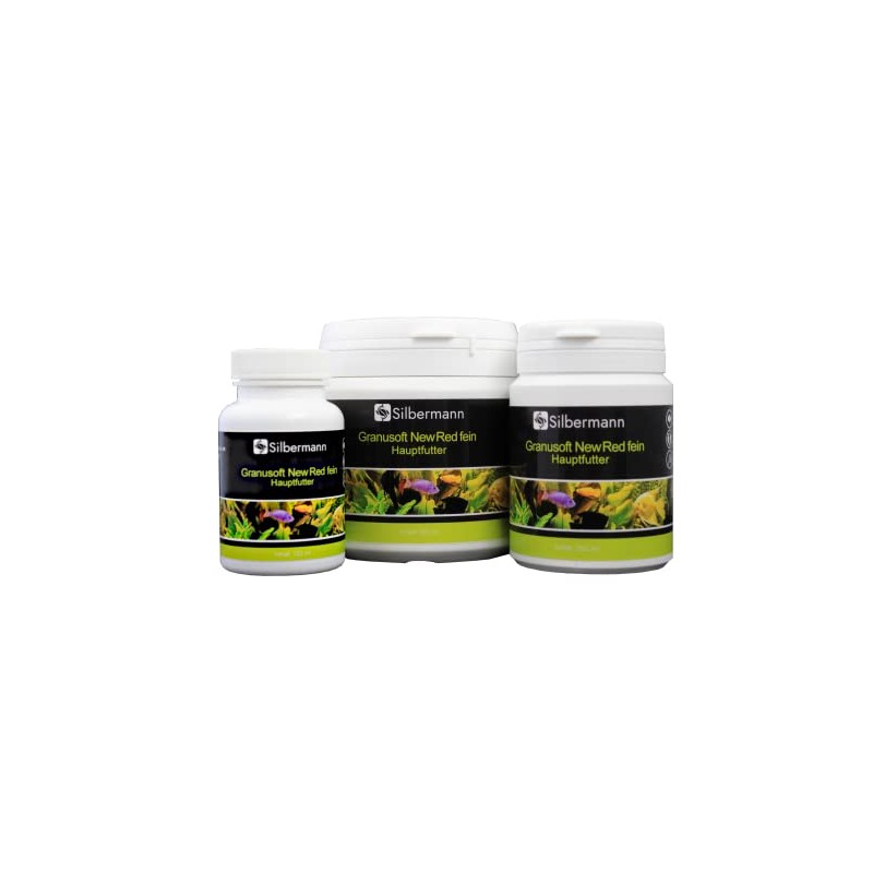 Silbermann Granusoft New Red - Main Food with Astaxanthin for