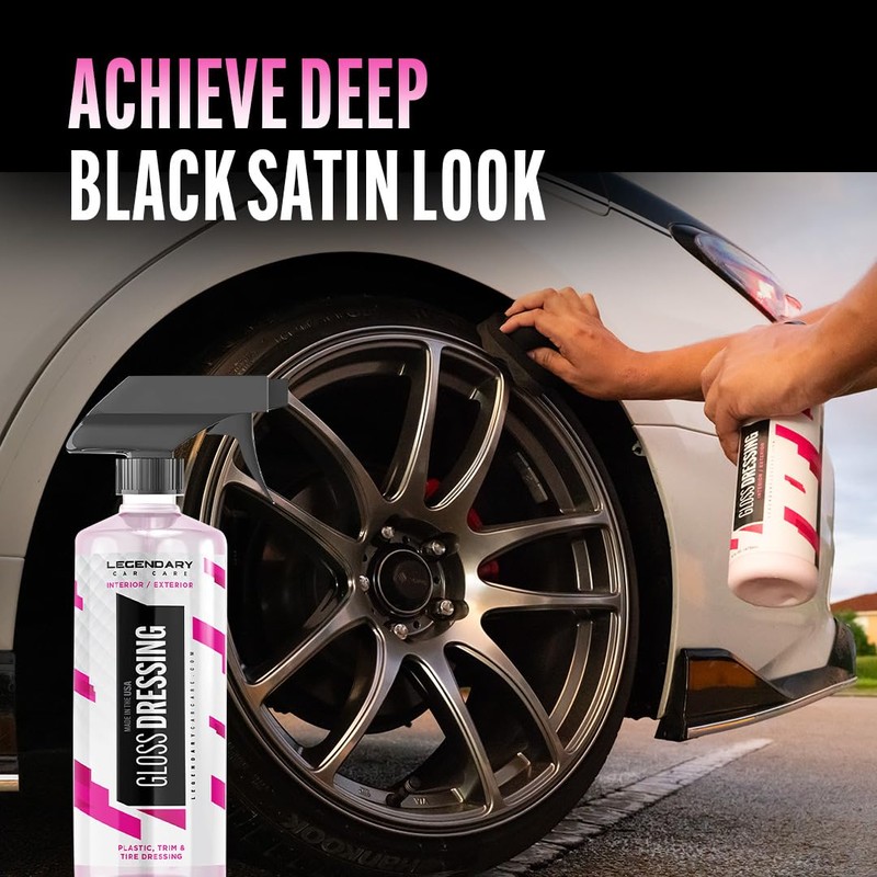 Legendary Gloss Dressing 16oz - Tire Shine Spray & Plastic