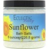 Sunflower Bath Salts by Eclectic Lady, 8 ounces