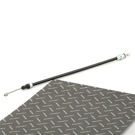 RIDEX Handbrake Cable 124C0881 Front for Ulysse (179_) 0.15 kg