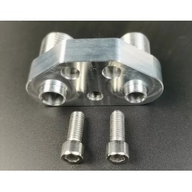 Rodspeedracing Precision Works AC Compressor Adapter fitting Sanden SD7B10 7176 Billet