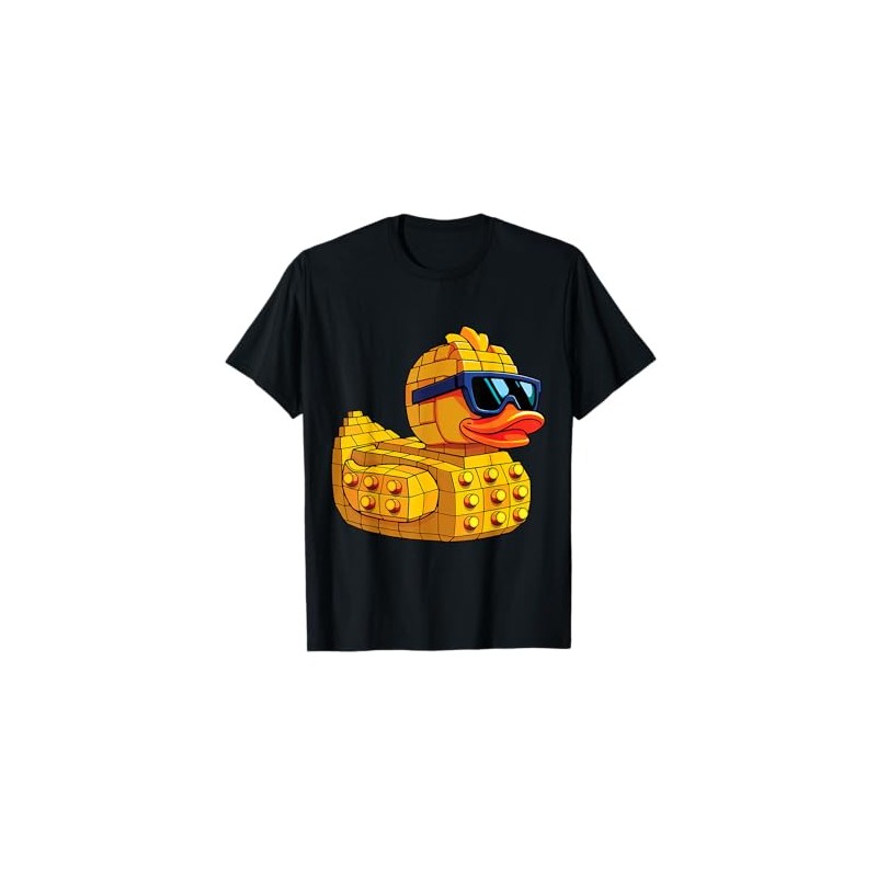 Duck Brick Master Builder Block Building Brick Builder T-Shirt