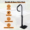 TCFUNDY Hot Tub Handrail, Adjustable 60" Slide Spa Hot Tub