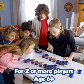 TOMY Puff Ball Party Game, Mid-Size Set, Multicolor