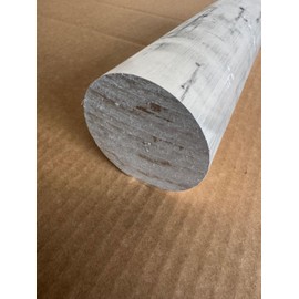 3.5" Aluminum Rod, 3-1/2" Diameter, 6061 Aluminum, Solid Round, Bar (Aluminum, 16 INCH)