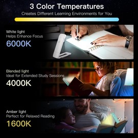 KunHe 4 Pack USB Rechargeable Reading Lights,Book Reading Light Bulk,Book Lights for Reading at Night,Reading Accessories Perfect for Kids,Bookworms,Clip-on Book Lamps,Portable,Adjustable