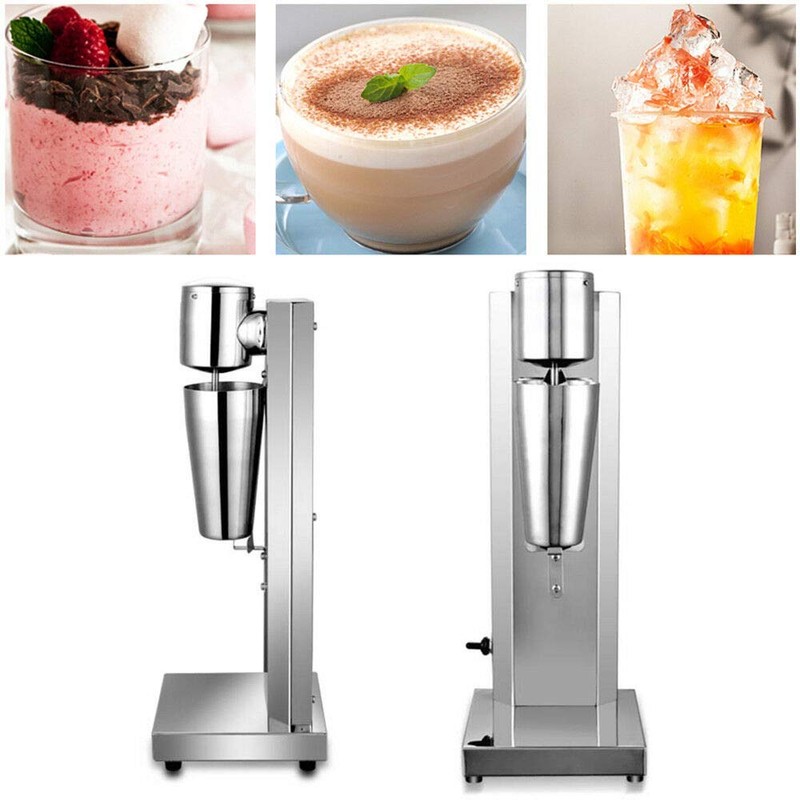 Electric Milk Shaking Machine, Commercial Home Milkshake Maker Stainless Steel