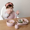 SAMiGO Silicone Baby Utensils - Self Feeding Spoons and Tiny