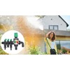 3-Way Garden Hose Splitter, Agricultural Water Hose Splitter with Shut