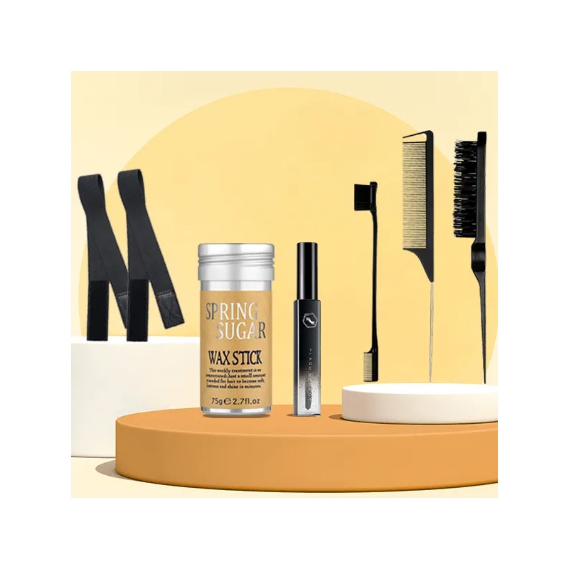 Barra De Cera Fijadora Para Cabello Daado Kit De 7