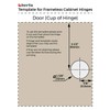 Berta 2-Pack Inset Frameless Soft Close Hinges – 110° 3D