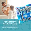 BioSwiss ErgoFlex Toothbrushes, Pack of 12 Manual Toothbrush Set with