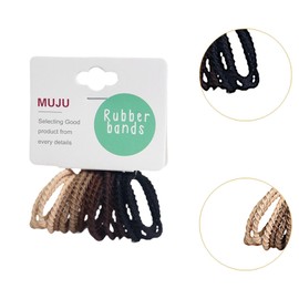 Harilla 20 Stück Haarbänder, elastische Haargummis, feste Pferdeschwanzhalter, Spiral-Haargummi für Männer, Mädchen, dickes und lockiges Haar, Schwarzer Kaffee