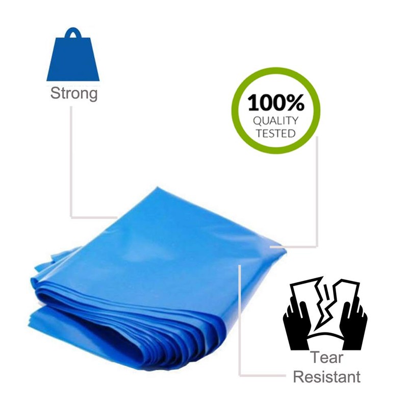 Blue Rubble Sacks 32L Strong – 7 Pack Heavy Duty