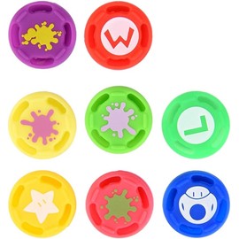 Bewinner 8pcs Joystick Thumb Stick Grip Cap Cover para / / One / 360 Handle, Reemplazo de la Cubierta del Controlador Analógico de Silicona para Pro, Cómodo para Juego