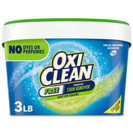 OxiClean Free Versatile Stain Remover Powder, 3 lb