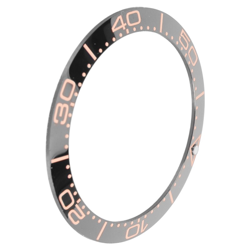 Ceramic Watch Bezel Ring Professional 38mm Watch Bezel Insert Replacement