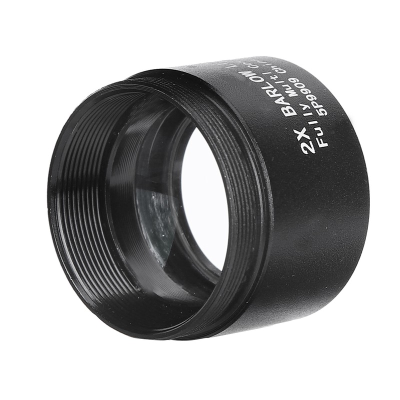 Datyson 2X Eyepiece End Magnification Lens Astronomical Telescope Accessories Black