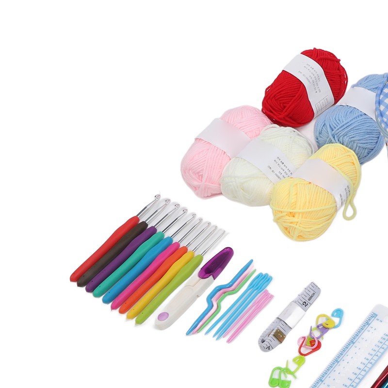 Crochet Hooks Set Ergonomic Crochet Hooks with Case for Arthritic