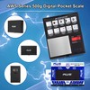 American Weigh Scales Aws SeriesDigital Pocket Scale, Modern, Lightweight, Dim