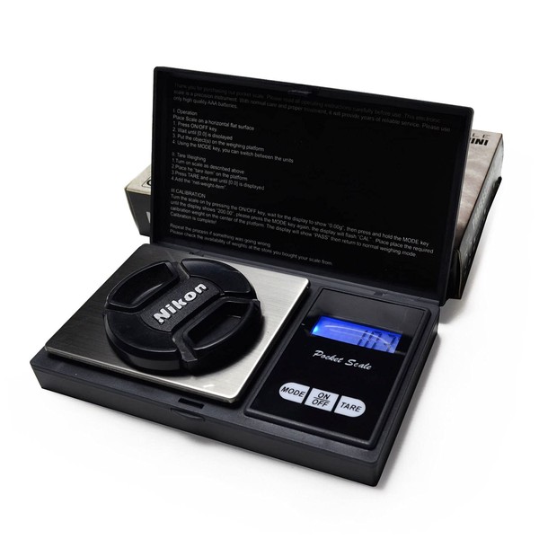 Digital Grams Scale American Weigh Digital Pocket Tray 200g Precision
