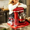 Casbomy Mixer Sliding Mat for KitchenAid with 3 Mixing Heads
