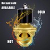 3/4 Inch 24 VAC Normally Closed Brass Solenoid Valve