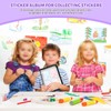 VOKOY 41 Pcs Sticker Collecting Album Set, A5 Reusable Sticker