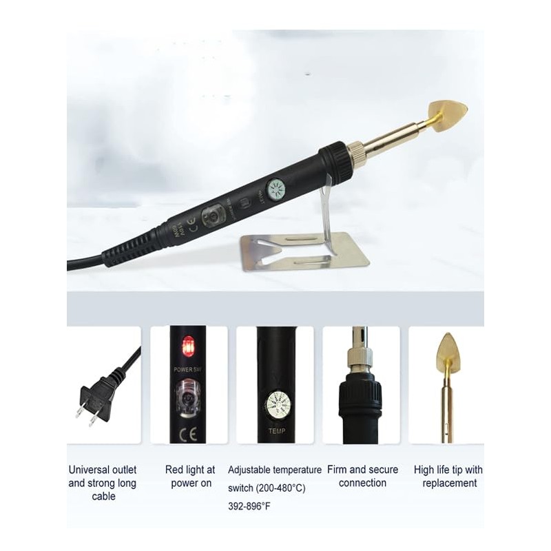 Arokimi Tiny iron,mini iron for crafts 80W Mini Small Iron